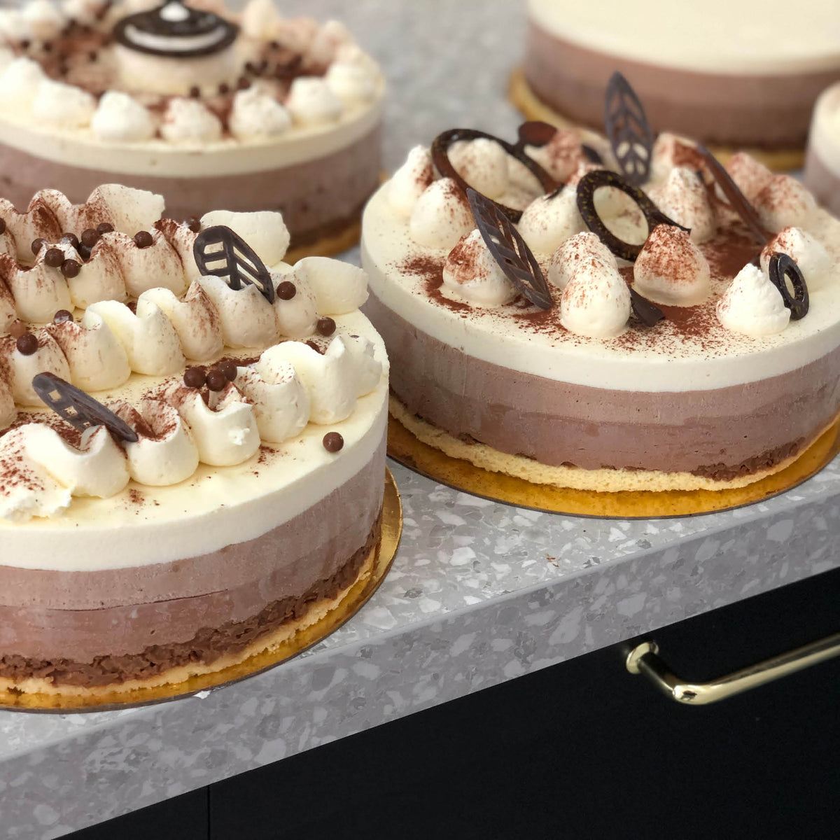 Entremet Trois Chocolats